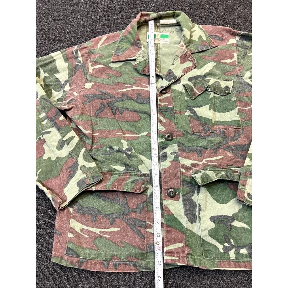 Vintage Game Winner Sportswear Hunting Jacket Mens Medium 40-42 Green Camouflage